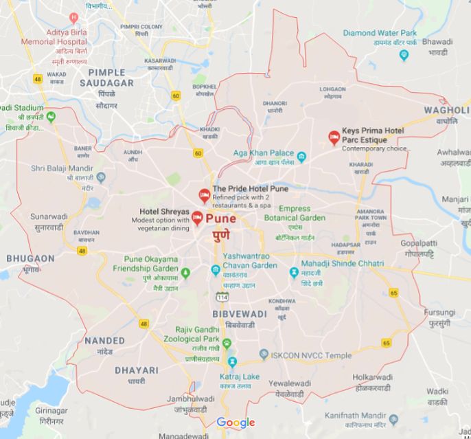 Pune Map 